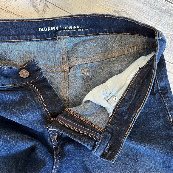 Old Navy Original Mid Rise Stretch Women’s Blue Denim‎ Jeans - Picture 7 of 13